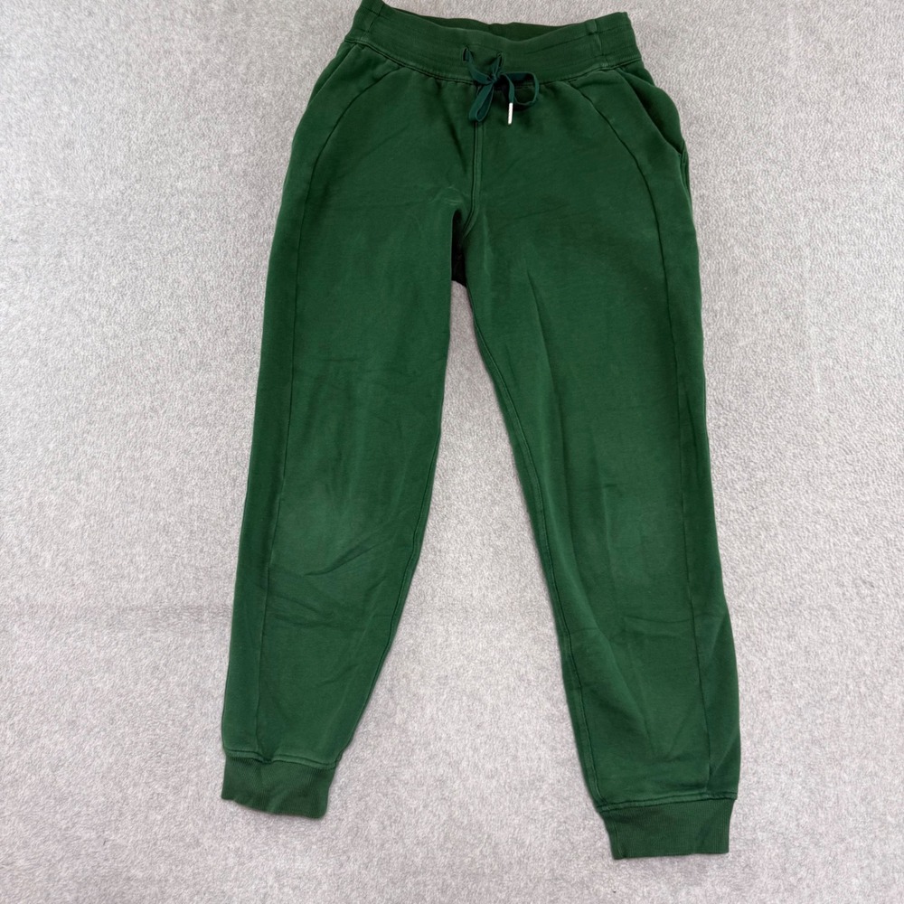 Lululemon Scuba Jogger Womens Size 4 Everglade Green High Rise Sweatpants